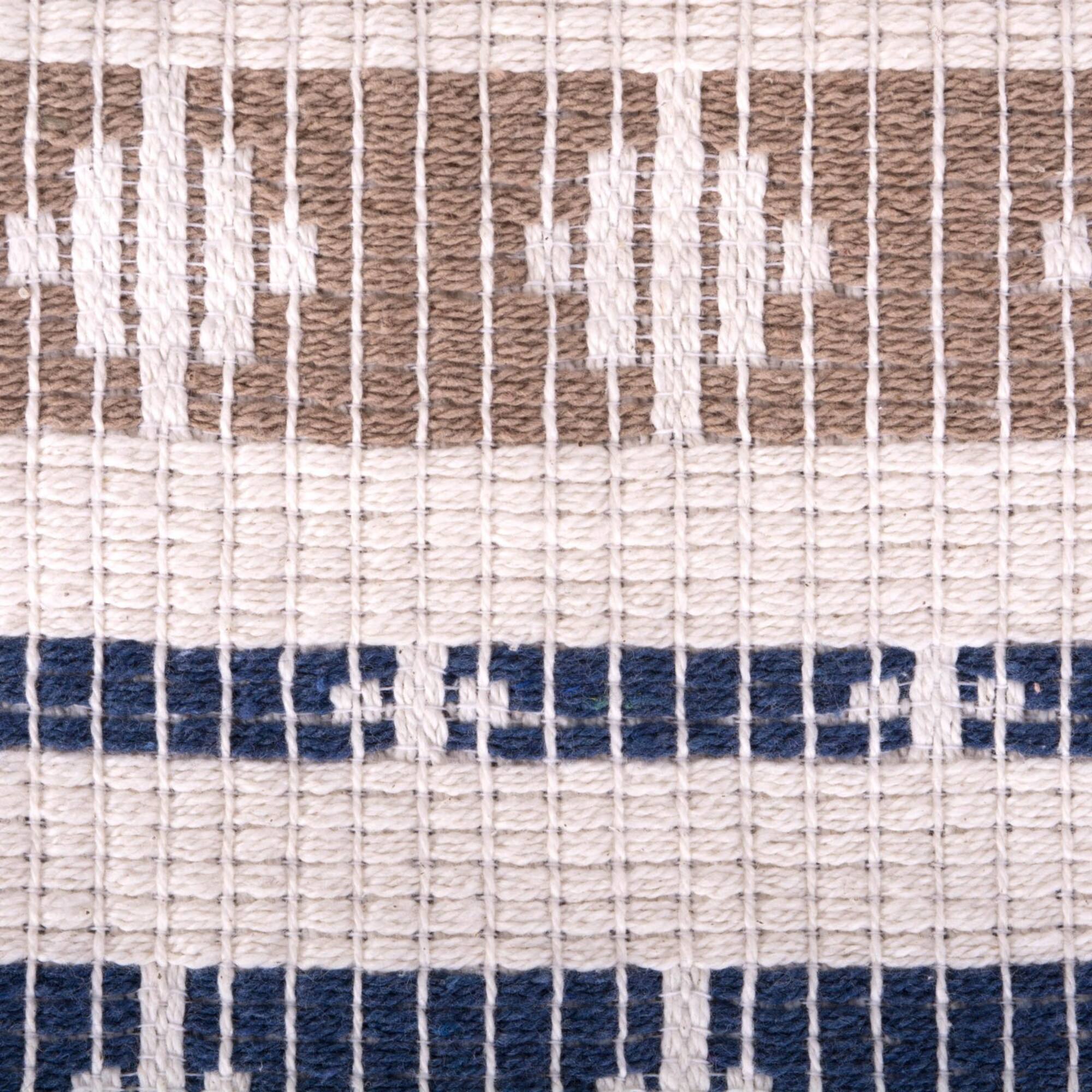 DII® French Blue & Stone Colby Southwest Throw